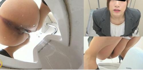 面接が終わるやいなや、トイレに駆け込みシュルシュルと音立てて気持ち良く放尿
