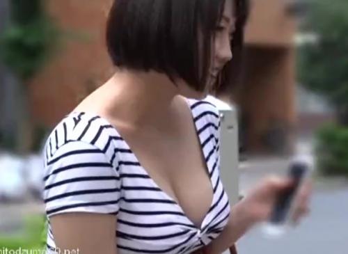《中原愛子》童顔ムチムチOLの着衣谷間巨乳がエチエチ過ぎ！ノーパンストッキングの尻責めもマニアックでド迫力！