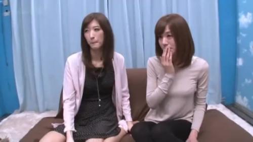 《マジックミラー号》清楚に見えて欲求不満な人妻たち！猛々しいチ●ポを目の前にして目がハートになっちゃう！