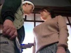 〖風間ゆみ〗大工職人の肉棒が欲しくなる未亡人の淫らな昼下がり。誘って始まるチンポを咥えての淫乱、不倫ファック