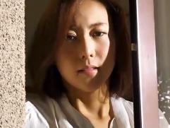 【松下紗栄子】ストーカーのセンズリ男にオナニーを覗かれた上、犯されしまう巨乳妻。力尽くでの強制レイプ