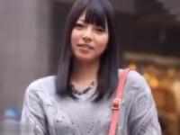 【人妻ナンパ】感じやすいタイプの若妻さん。触られ放題、エロ三昧。乳首とマ○コを責められ、初対面チ〇ポを濃厚フェラ抜き口内射精。