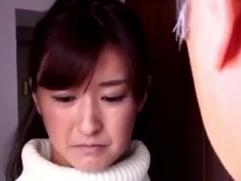 ＞「奴に汚された身体、俺が洗い流してあげよう」自分の事しか考えない鬼畜な部長に力尽くで犯され中出しレイプされる悲惨な妻