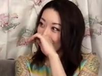 【熟女ナンパ】とても綺麗で清楚なセレブ妻がマニアックな性交が好みだと告白。しかも美乳で巨乳、目まくしで縛っての中出しファック