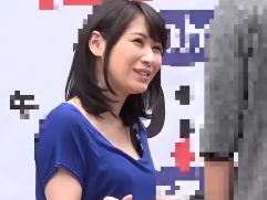 【人妻ナンパ】街角でお声掛けされた綺麗な奥さん。セクハラ行為に「もう終わりです」と言いながらも寝取られ中出し絶頂イキ