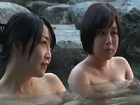 ディープキスに濃厚なフェラチオ。村長に爆乳の娘をあてがう熟女母。生活の為には非道徳な淫行も必要