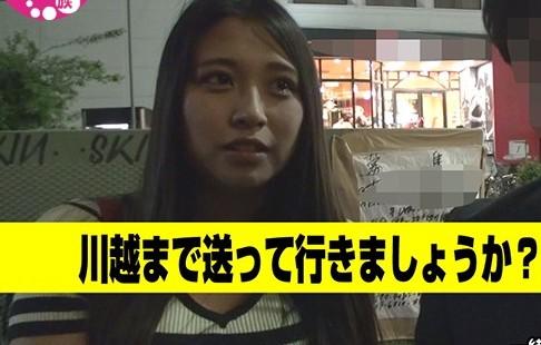 【寝取りもの】終電逃し時間潰せる場所は無いかと考えているラブラブカップルを川越までタクシーで送るついでにハメ撮り盗撮