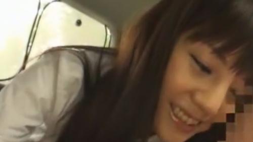 【みづなれい】激カワJKが車の中でバキバキおちんぽをじゅぼじゅぼちゅっぱちゅぱ！！可愛すぎ即びゅっびゅ！！