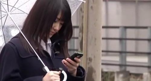 【宇佐美なな】清楚JK転校生があまりにも可愛かったので口に突っ込んで大量顔射してしまいました