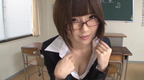 【佐倉絆】激エチメガネ女教師のじゅぼじゅぼ補習授業で男子生徒は骨抜き確定
