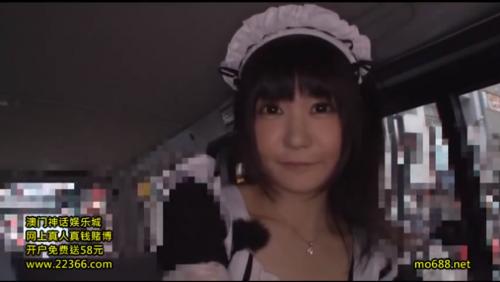【ももき希】激カワメイドさんのアナル舐めフェラでおチンチンフルボッキ