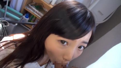 【臼井あいみ】いいなり制服JK雌犬奴隷にマンション共用部でお口ご奉仕命令を下す