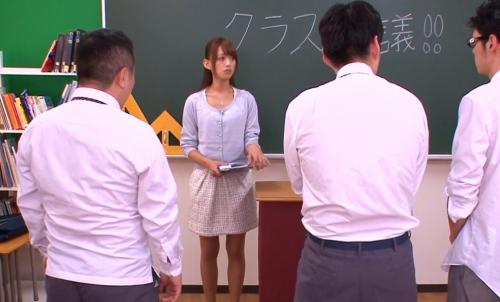 【希島あいり】クラス会議の結果エチチ痴女先生にみんなのおちんちんしゃぶってもらうことになりました！よろしくっす！！