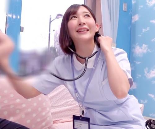 えぇっ？！ダメですぅ､､､♡MM号にやってきた激カワナース！着衣爆乳に発情暴走する童貞チンポと成り行きセックス中出し絶頂