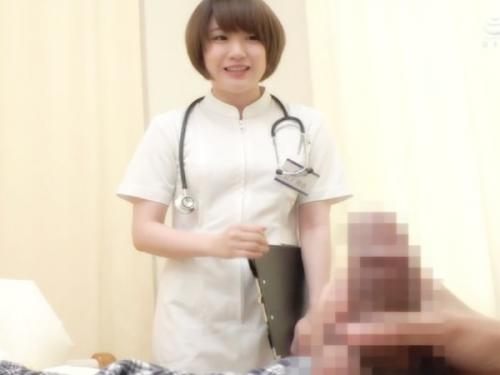 「そんなおっきいの見ちゃったら､､､♡」患者の勃起肉棒に発情する色白ロリ看護師が鬼騎乗位で精子搾取ｗｗｗｗ