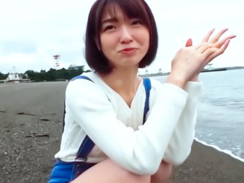まだ未成年！正統派美少女は驚異の潮吹きモンスター？！素人ナンパの女の子…超敏感なスレンダーBODYからビチャビチャ潮♡