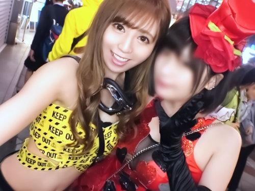 渋谷ハロウィンは喰い放題ｗｗｗｗｗｗ爆アゲアゲのエロポリスはゅぷじゅぷエロい音をたててチンポを貪るドスケベ娘ーーー♡