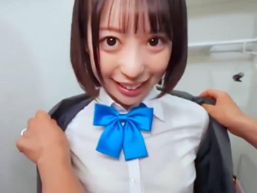 超絶かわいいjkの無毛おまんこ使い放題？！「美少女すぎるってｗｗｗ」スレンダー貧乳…制服脱がしてペニスジュポジュポ♪