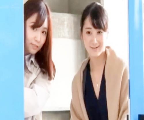 マジックミラー号にやってきた二人組の美魔女主婦に媚薬クリームで徹底的な乳首責めにおまんこトロトロハメてちょうだい！！