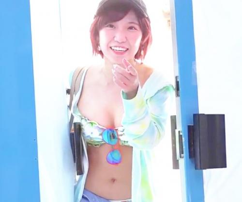 「ホントにお金もらえちゃうの､､､？」清楚な水着少女が脱げばエロ乳！高額謝礼欲しさに初対面チンポと激ハメ絶頂！