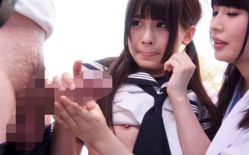 マジックミラー号にやってきた女子高生！友達同士で電マ体験すれば淫汁垂らしながらイキまくって涙目肉棒おねだりｗｗｗ