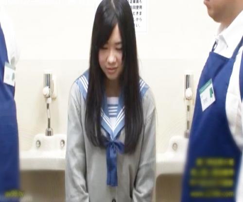 お嬢ちゃんイケナイことやっちゃったね。。。万引き女子高生が事務所で監禁されてケダモノタイムとかマジむごいぞ