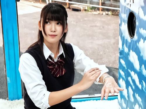 制服天使の前にチンポの列ｗｗｗｗｗｗ彼氏チンコ当てられたら見事賞金！罰ゲームはもちろんその場でＳＥＸな♡
