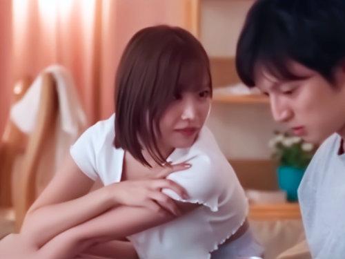 妹なんかより気持ちイイでしょぉ～～～♡彼女のお姉さんがスケベすぎる？！彼女不在中に巨乳姉から誘惑…SEX不可避ｗ
