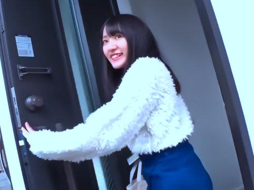 自宅に着いて行っていいですかーーー？くそ可愛えぇ素人娘の自宅取材！だけでは当然終わらずに無責任中出しのヤリ逃げ強行だぜ♡