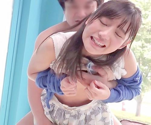 おおきぃおチンポすごいぃ♡くそ可愛い美少女ＪＤがＭＭ号でドッキリ即ハメに神対応！メガチンポ絶頂する変態娘！