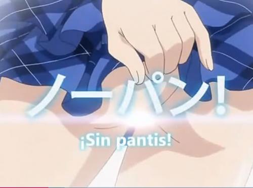 ノーパンでやる気満々な制服JKとは着衣のままで生ハメセックスがアングル最強でした！！エロアニメ動画