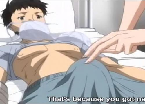 変態ナースのお姉さんに毎日変態な診察を喰らって先走り汁ダダ漏れなエロアニメ動画