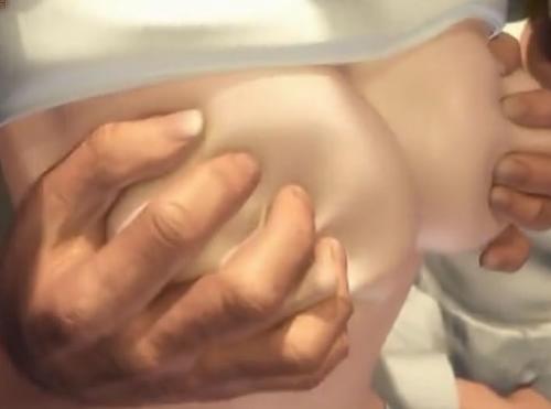 『3DCGｘロリコン』絶倫なおじいさんたちが支配する村では女は奴隷になってしまうエロアニメ動画