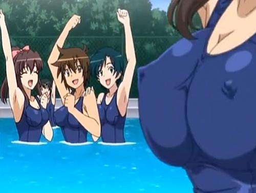 これが共学だ～～～っ！！水泳の時間だけも抜きどころ満載すぎてたまらんエロアニメ動画
