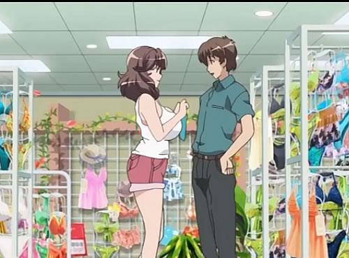 どんな水着でも興奮しちゃいますッ！この人妻への一言で発情しちゃうエロ妻のエロアニメ動画