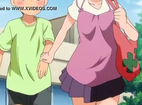ミニミニカップルが濃厚セックスしまくるエロアニメ動画