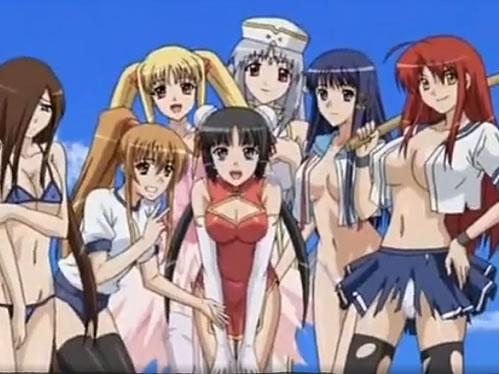 南国の無人島でJKと女教師と俺だけのハーレム生活♪エロアニメ動画