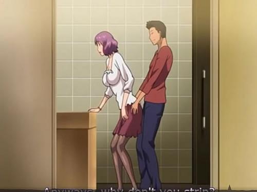 でも、こんなところで…居酒屋トイレで強引にレイプされる素敵なドスケベ女のエロアニメ動画