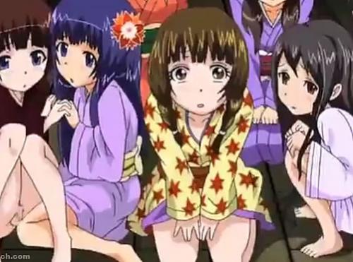 社会に抹消された幼い女の子たちを掻き集めてやりたい放題する鬼畜な大人たちのエロアニメ動画
