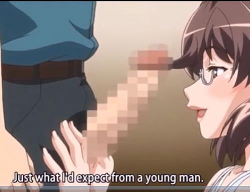 痴女の振る舞いに手も足も出ないけど・・・しっかりザーメンは出ちゃうエロアニメ動画