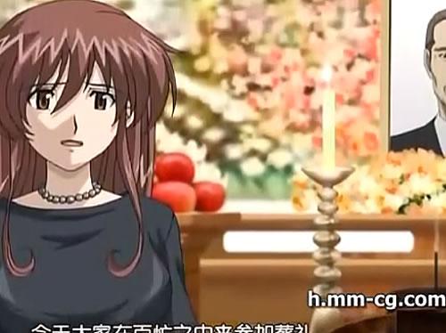 ＜＜喪服妻＞＞旦那を失ったばかりの未亡人を凌辱レイプで追い込むエロアニメ動画
