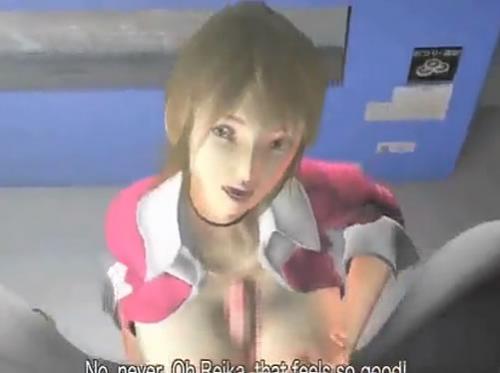 ☆3Dエロアニメ☆「こういうのはじめて？？」上目遣いでパイズリしてくる淫乱お姉さん