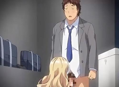 ブサ面でも優しい対応してればムチムチエロい巨乳ギャルに朝からフェラ抜きの好意を抱かれるエロアニメ動画