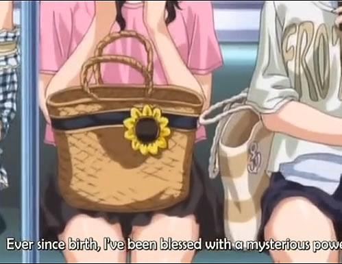 不思議な力を持った奴と同じ車両でミニスカ履いてたら100％痴漢されるエロアニメ動画
