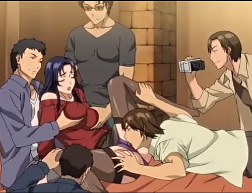 『人妻ｘハメ撮り』借金苦に熟れた体を使ってAVに何本も出演しちゃう人妻のエロアニメ動画