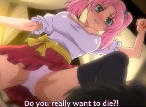 下等な使用人のチンポを咥えて発情しちゃう生意気なツンデレお嬢様のエロアニメ動画