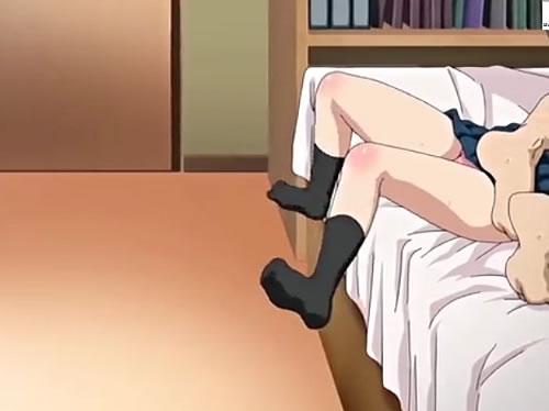 いや…やめてぇ～～生はダメぇ～ッ！男友達二人に強引に犯されちゃうエロアニメ動画