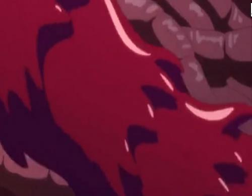 ゲロゲロォォ…オェオェボオォォォッ！口とおまんこに極太触手捻じ込まれてアクメするエロアニメ動画