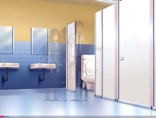 排泄物を飲む男ッ！透明になれる力を手に入れた男子が女子トイレに侵入して変態三昧なエロアニメ動画
