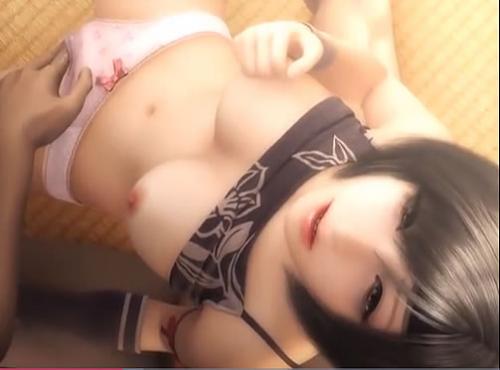＜＜3DCG＞＞くノ一コスプレのメチャエロな美少女と濃厚セックスするエロアニメ動画